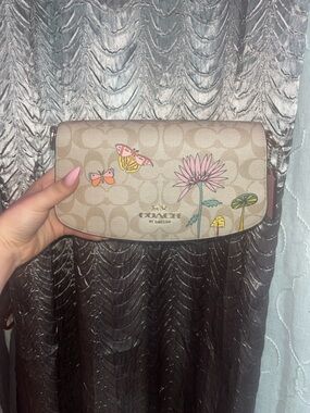 Coach X Observed By Us Andrea Shoulder Bag in Signature Canvas with Print